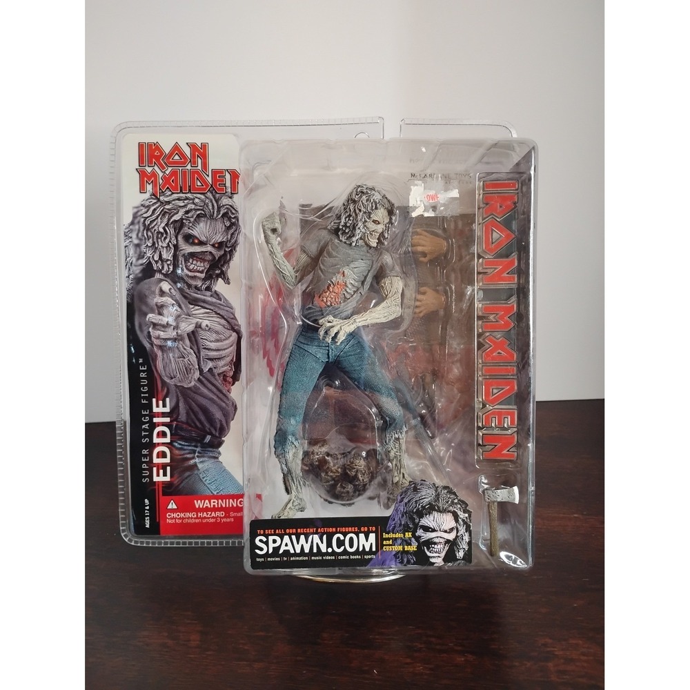 McFarlane Toys Iron Maiden Eddie Killers Super Stage Action Figure New 2002